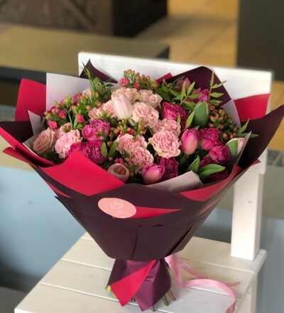 Купить Букет Стильный в Минске в Минске в магазине флористики Садовская в Минске