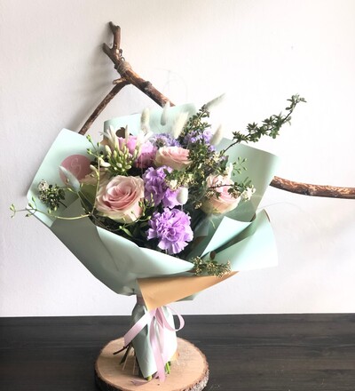 Купить Букет Ванильное небо в Минске с бесплатной доставкой в магазине флористики Садовская в Минске