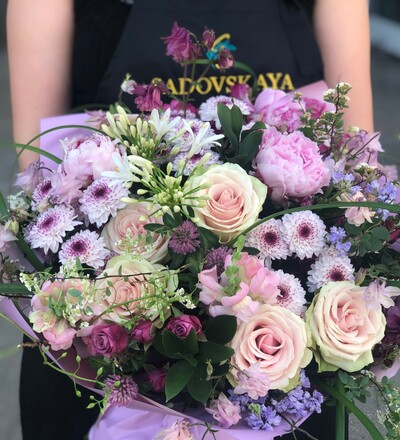 Купить Букет Многообразие фактур в Минске в магазине флористики Садовская в Минске