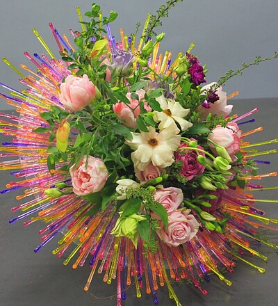 Купить Букет Коктейль на хуторе в Минске с бесплатной доставкой в магазине флористики Садовская в Минске