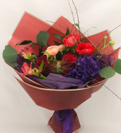 Купить Букет  Страстное влечение в Минске с бесплатной доставкой в магазине флористики Садовская в Минске