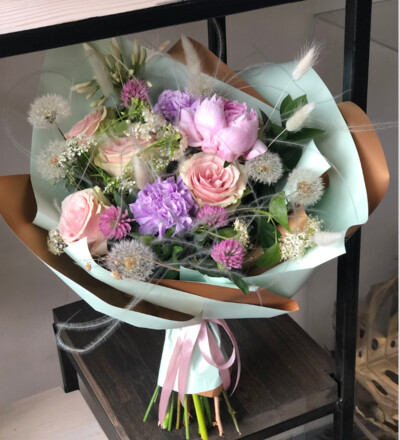 Купить Букет Воздушный поцелуй в Минске с бесплатной доставкой в магазине флористики Садовская в Минске