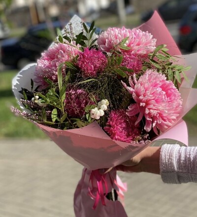 Купить Букет Антонина осенью в Минске с бесплатной доставкой заказать в магазине флористики Садовская в Минске