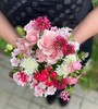 Купить Композиция Мешочек с цветами Розовая мечта c доставкой от Sadovskaya