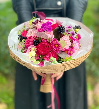 Купить Букет Мисс Фрозен в Минске с бесплатной доставкой заказать в магазине флористики Садовская в Минске