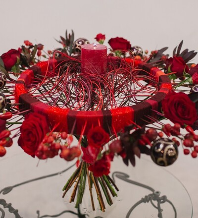 Купить Купить Букет "Романтический вечер" с доставкой в Минске в магазине флористики Садовская в Минске