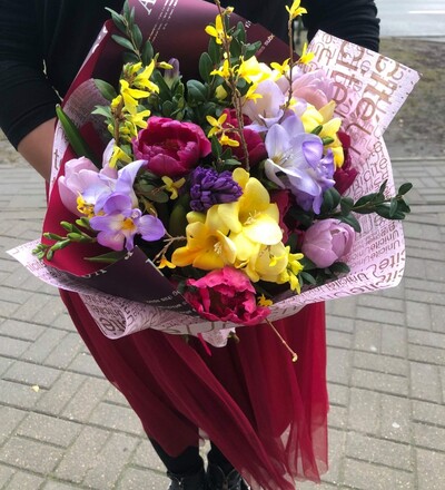 Купить Букет Арома букет с доставкой по Минску в магазине флористики Садовская в Минске