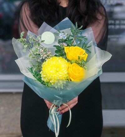 Купить Букет Радость с доставкой по Минску в магазине флористики Садовская в Минске