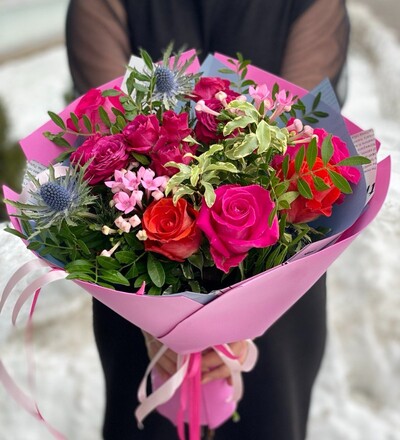 Купить Букет Систер с доставкой по Минску в магазине флористики Садовская в Минске