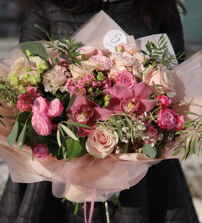 Купить Букет Нежность чувств неистовая в с доставкой по Минску в магазине флористики Садовская в Минске