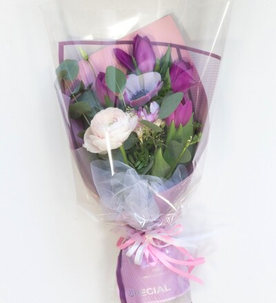 Купить Букет с тюльпанами №3 с доставкой по Минску в магазине флористики Садовская в Минске