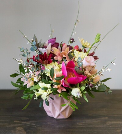 Купить Букетик в вазоне №1 с доставкой по Минску в магазине флористики Садовская в Минске