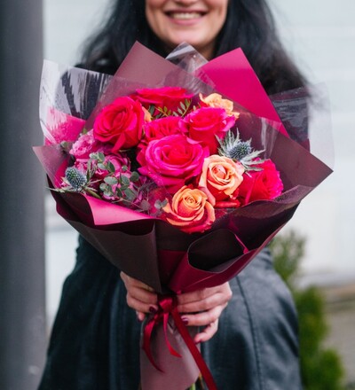 Купить Букет  Букет Черри-брендис доставкой по Минску в магазине флористики Садовская в Минске