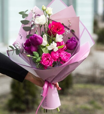 Купить Букет Весна для тебя с доставкой по Минску в магазине флористики Садовская в Минске