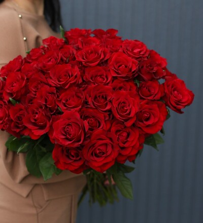 Купить Купить роза одноголовую Ever Red в Минске с доставкой в магазине флористики Садовская в Минске