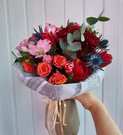 Купить Купить букет Встреча с доставкой в Минске в Минске в магазине флористики Садовская в Минске