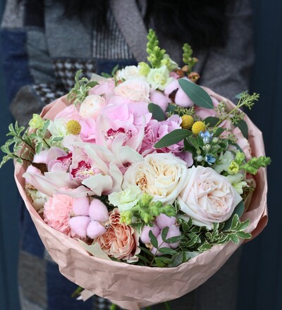 Купить Букет Мама - дарящая нежность с доставкой в Минске в магазине флористики Садовская в Минске