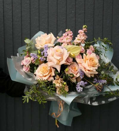 Купить Букет Мятное золото с доставкой в Минске в магазине флористики Садовская в Минске