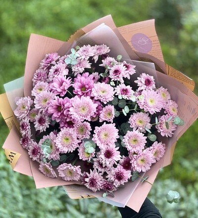 Купить Классический дизайн букета, излучающий чистоту и простоту. Выразит заботу,нежность,  признательность, симпатию в магазине флористики Садовская в Минске